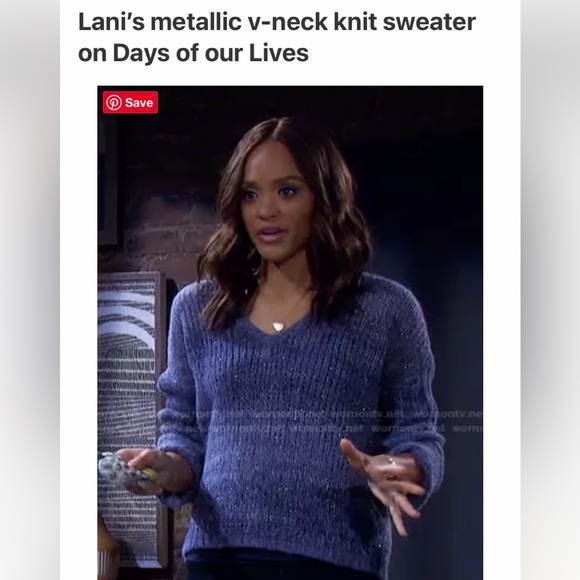 GUESS Ariane V-Neck Sweater - Picture 1 of 14